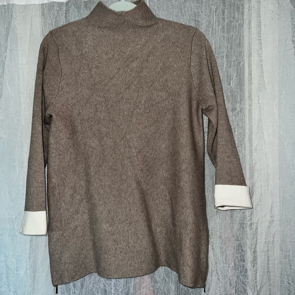 Tahari Mockneck Sweater